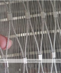 lan can lưới thép