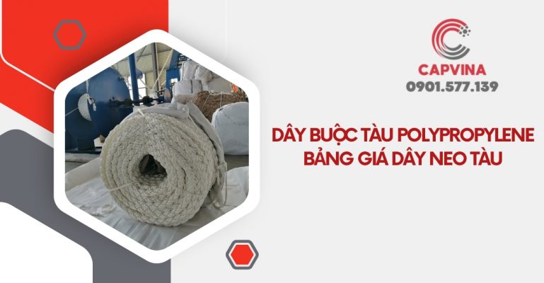 Dây buộc tàu polypropylene