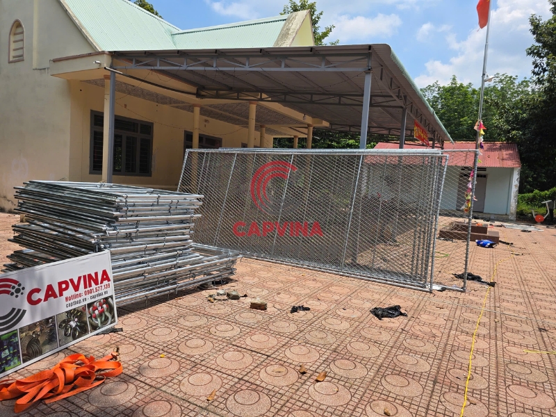 thi công lưới cáp 316 chống rơi