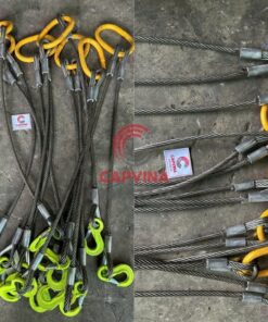 Cáp thép bấm chì