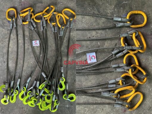 Cáp thép bấm chì