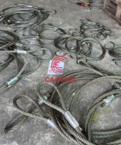 Cáp thép bấm chì