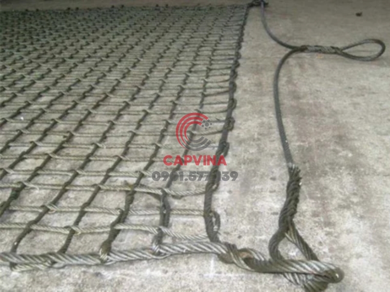 Rọ cẩu đá bằng cáp thép