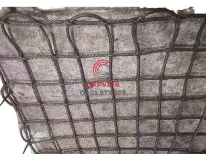 Rọ cẩu đá bằng cáp thép