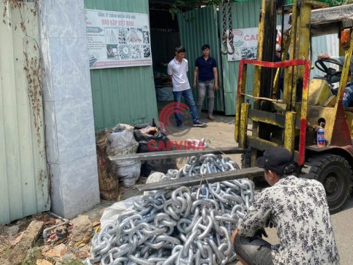 Xích mạ kẽm neo tàu