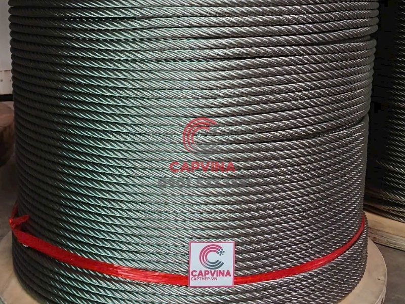 dây cáp inox cho máy cào phân