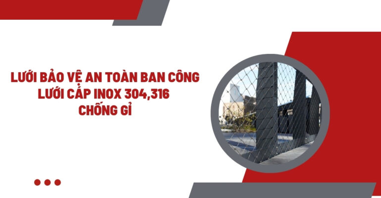 Lưới bảo vệ an toàn ban công