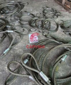 Cáp thép bấm chì mắt mềm
