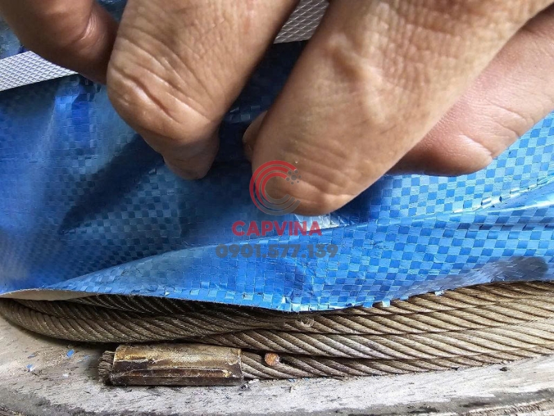 Dây cáp thép cào phân