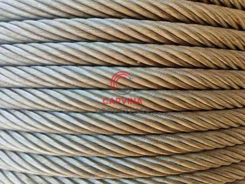 Cáp inox 8x29 IWRC cho máy cào phân