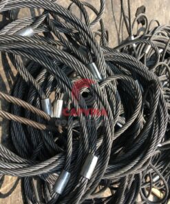 Sling cáp thép bấm chì