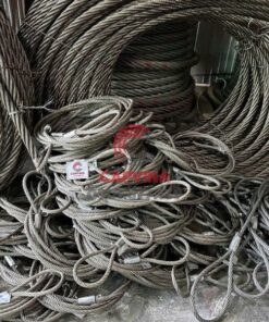 Sling cáp thép bấm chì