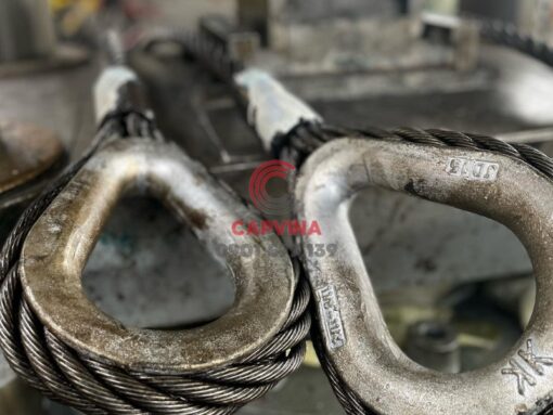 Sling cáp thép bấm chì tải trọng lớn