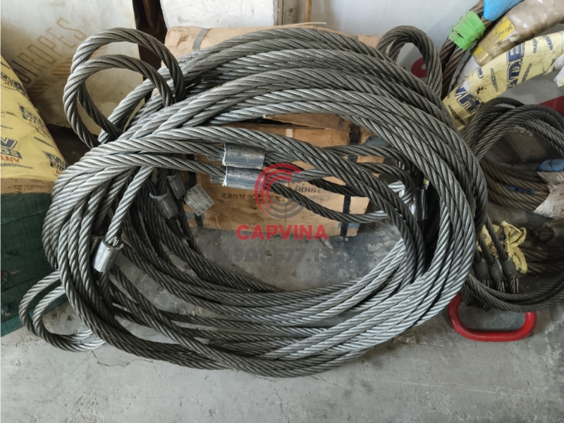 cáp thép bấm chì 10mm
