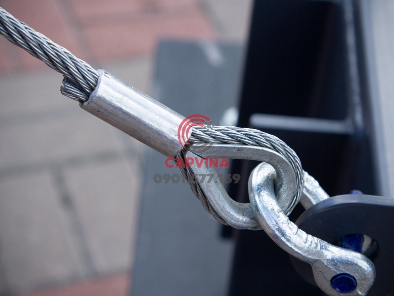 cáp thép bấm chì 10mm