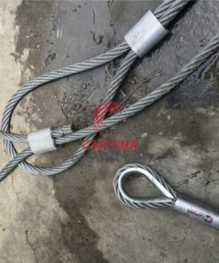 Cáp thép bấm chì 20mm