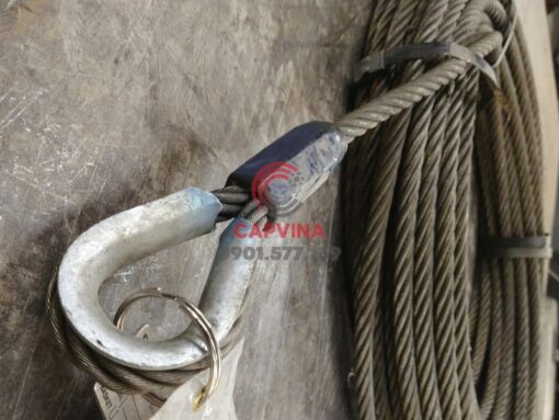 Cáp thép bấm chì 20mm