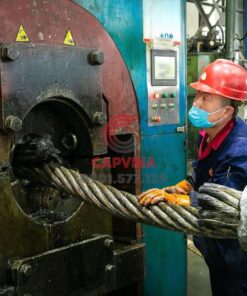 Cáp thép bấm chì 120mm