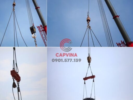 Cáp thép bấm chì 20mm
