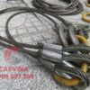Sling cáp thép bấm chì 3 chân