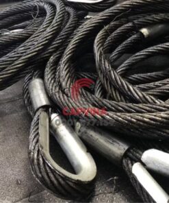 Sling cáp thép bấm chì 6x37 IWRC