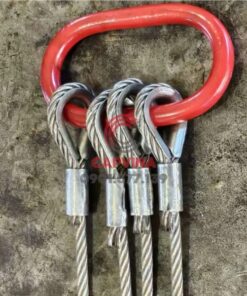 Sling cáp thép bấm chì 6x36 IWRC