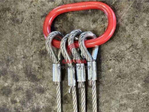 Sling cáp thép bấm chì 6x36 IWRC