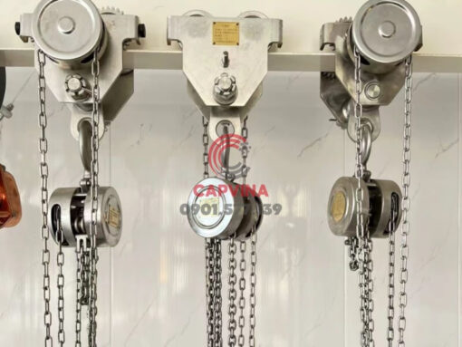 Pa lăng xích inox