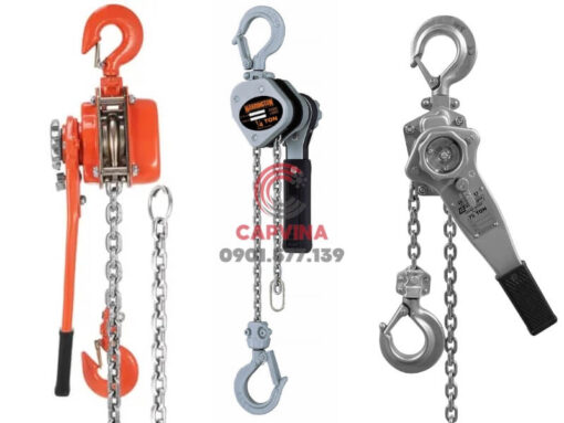 Pa lăng xích lắc tay inox