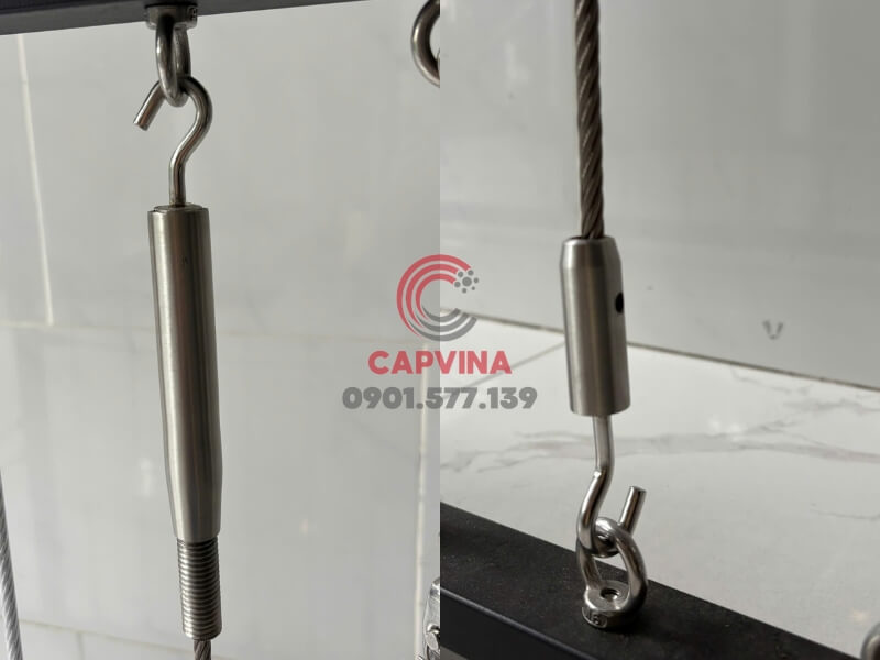 Tăng đơ inox đầu móc Capvina Standard 01