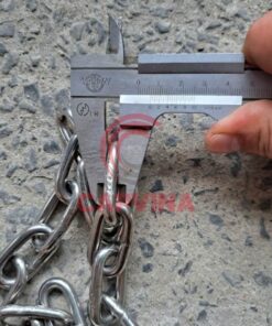 Xích inox phi 6