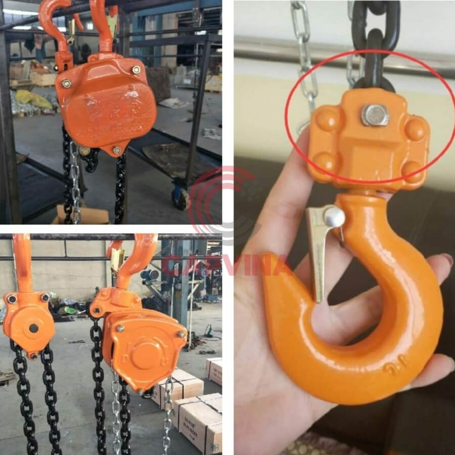 pa lăng xích kéo tay 200kg