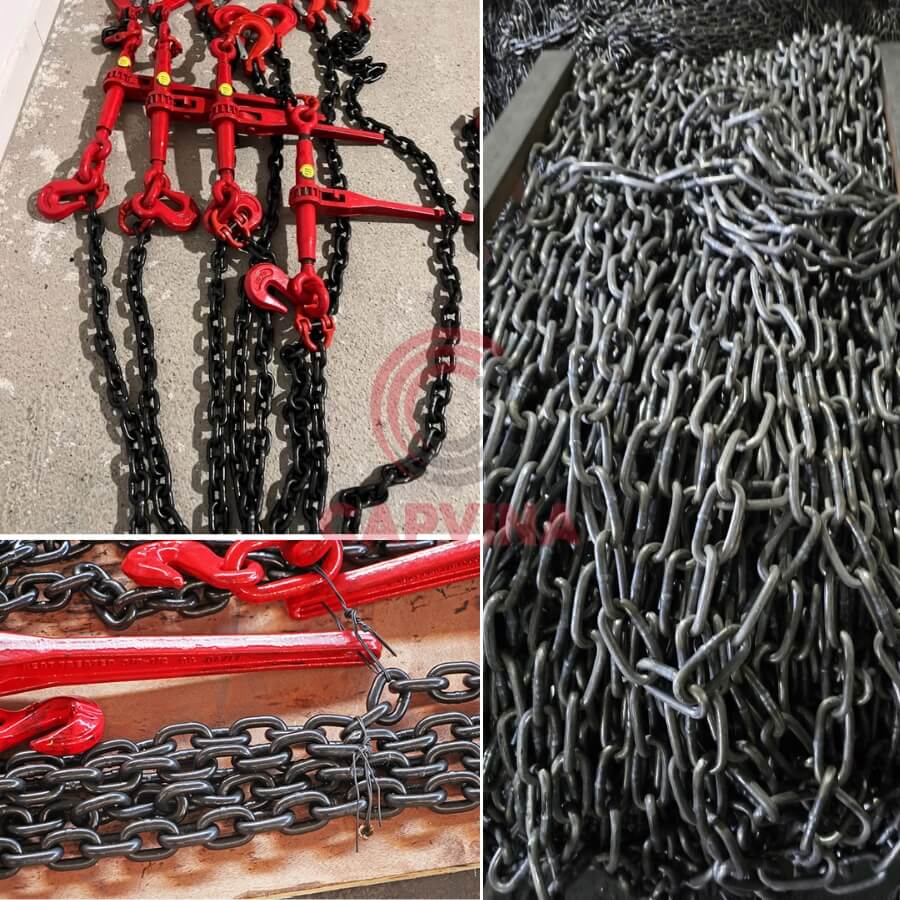 xích chằng hàng container