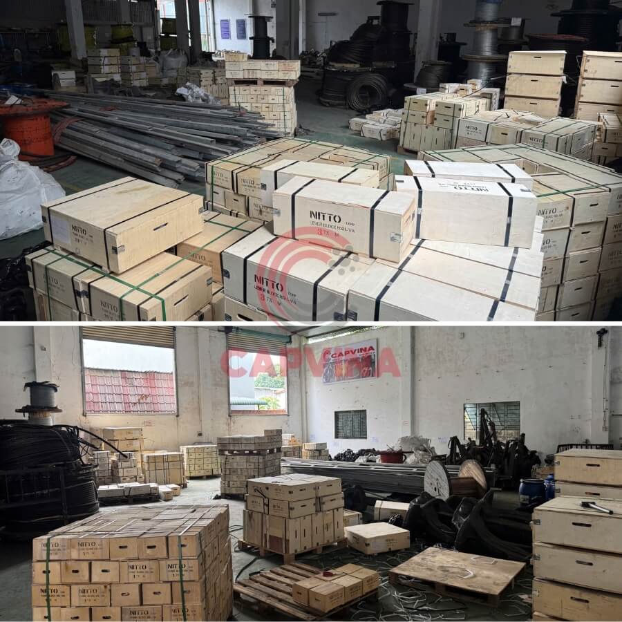 cách sử dụng pa lăng xích kéo tay