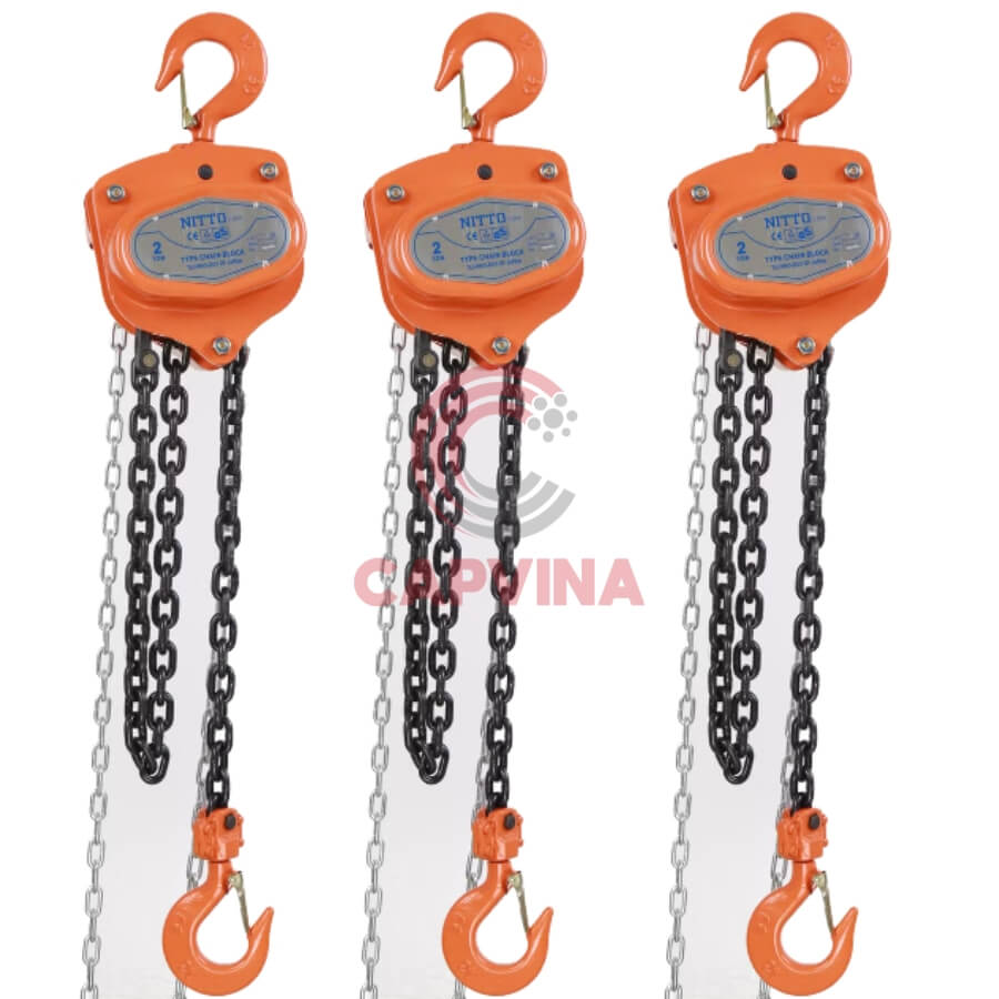 pa lăng xích kéo tay 2 tấn pa lăng xích kéo tay 2 tấn