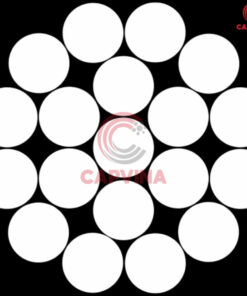 cáp cứng viễn thông capvina 1x19