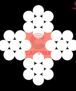 cáp thép capvina 4x7 FC