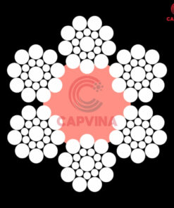 cáp thép Capvina 6x19S FC