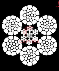 cáp thép nén Capvina 6x26W IWRC