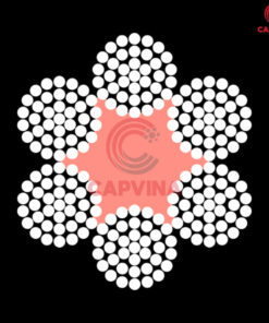 cáp thép Capvina 6x37M FC