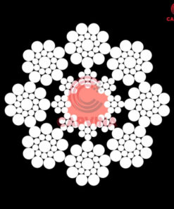 cáp thép Capvina 8x19S cáp bọc sợi (8x7+FC)