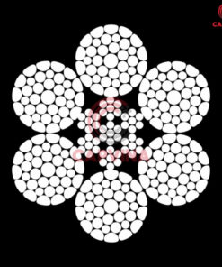 cáp thép nén Capina 6x36WS IWRC