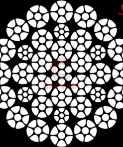 Cáp thép nén capvina 35x7 WSC WSC