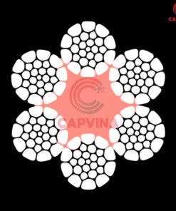 cáp thép nén Capvina 6x26W FC