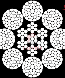 Cáp Thép Nén Capvina 8x36SW IWRC