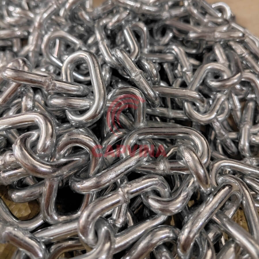 so sánh xích inox với xích mạ kẽm