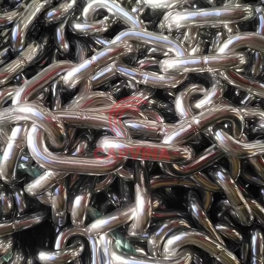 nên chọn xích inox 304, 316 hay 201