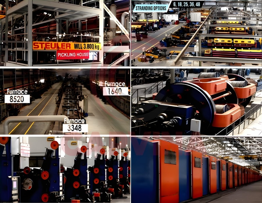 nhà máy Chalisgaon sản xuất cáp thép Capvina