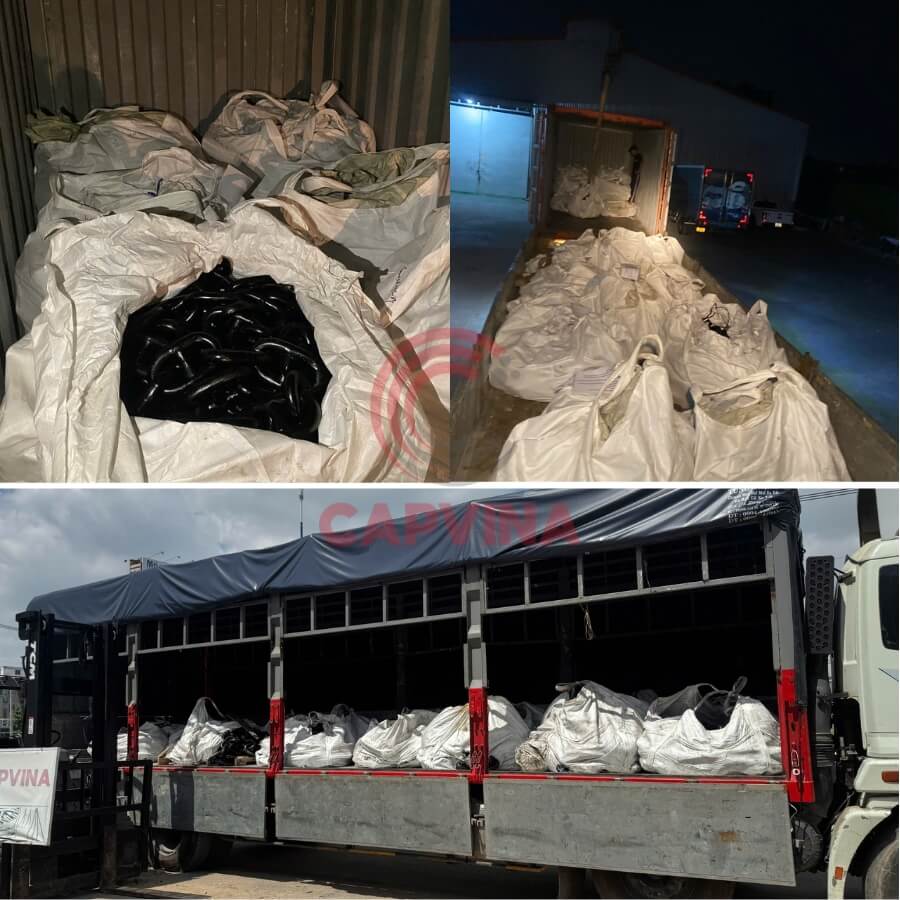 dùng xích nào cho neo đậu tàu thuyền