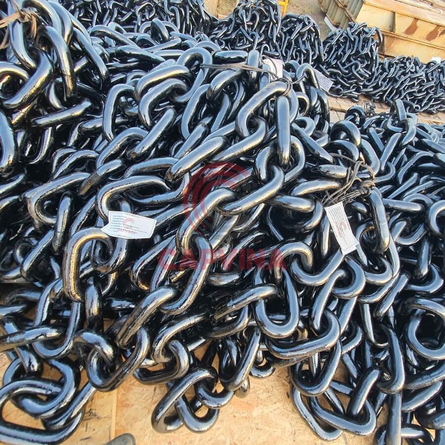 dùng xích nào cho neo đậu tàu thuyền